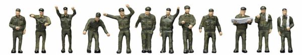 Tommy Tech Geocore Scene Collection The Human 111 People in the SDF Diorama Supplies