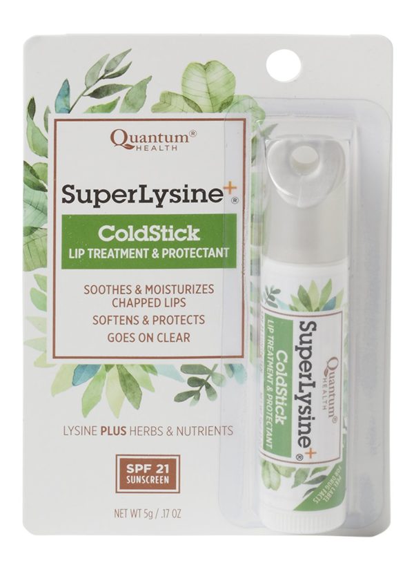 Foreign direct shipment Quantum Research Super Lysine +, Cold Stick SPF 21 5 GM