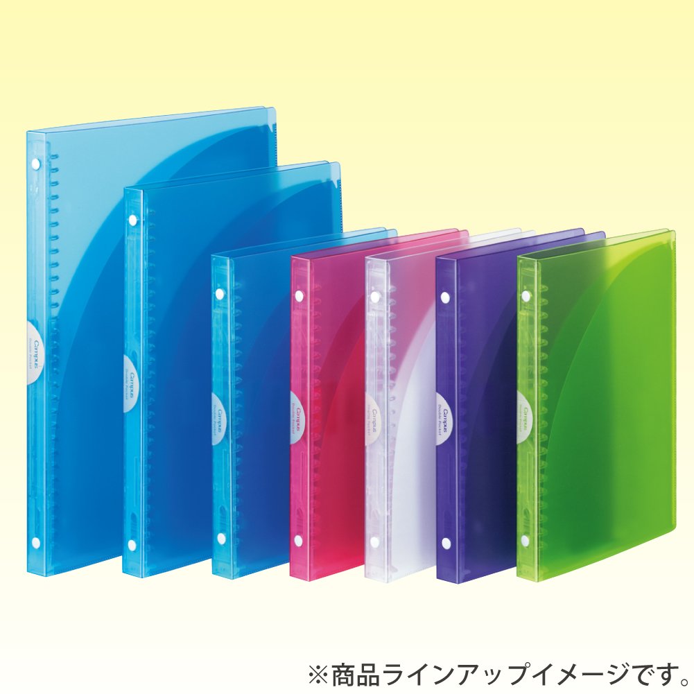 Kokuyo Campus Slide Binder - Adapt Slim - A4 - 30 Rings - Pink