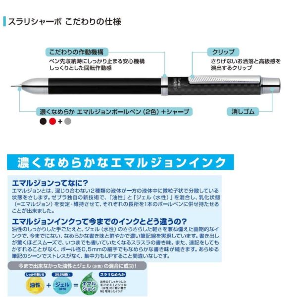 Zebra multifunction pen slurry shearbo 1000 black SB26-BK - Image 2