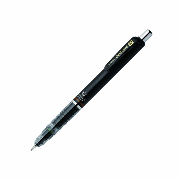 Zebra Mechanical Pencil, Del Guard, 0.7mm, Black (P-MAB85-BK)