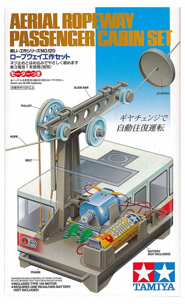 Tamiya 70120 Aerial Ropeway Cabin Set - Image 2