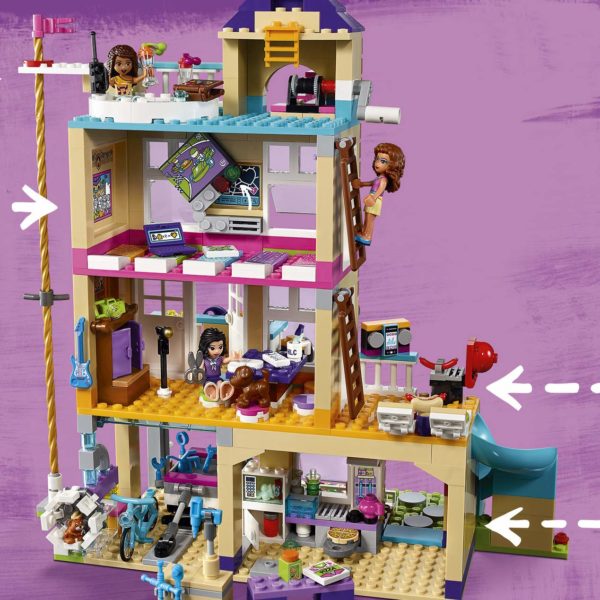 Lego Friends Emma and Olivia's Friendship House Building Blocks for Girls 6 to 12 Years (722 pcs) 41 - Image 6