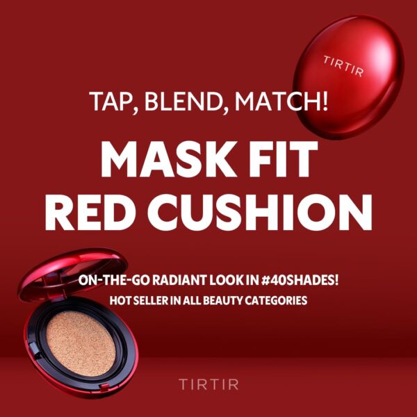 TIRTIR RED CUSHION Compact Foundation with Cushion Design